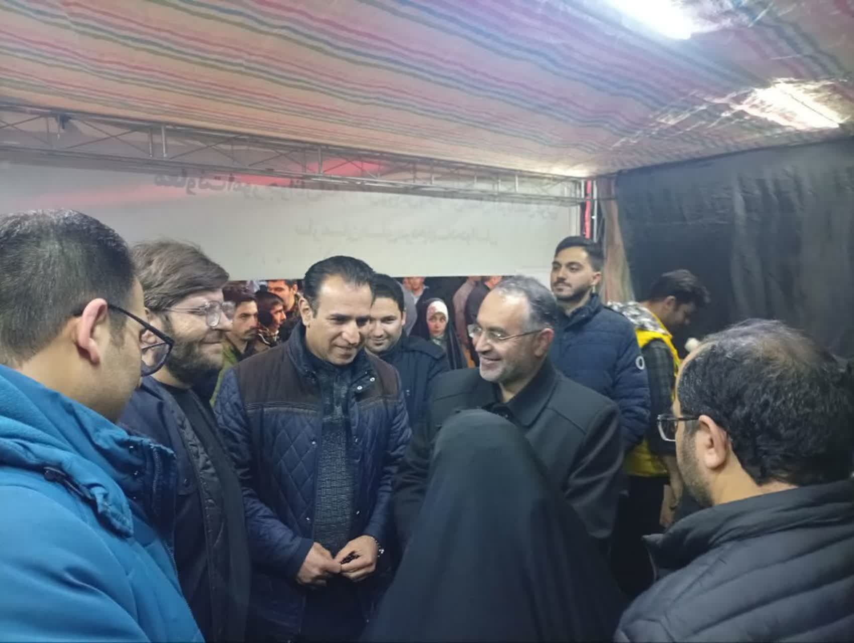 بازدید معاون استاندار آذربایجان‌غربی از فعالیت موکب سازمان‌های مردم نهاد در ارومیه