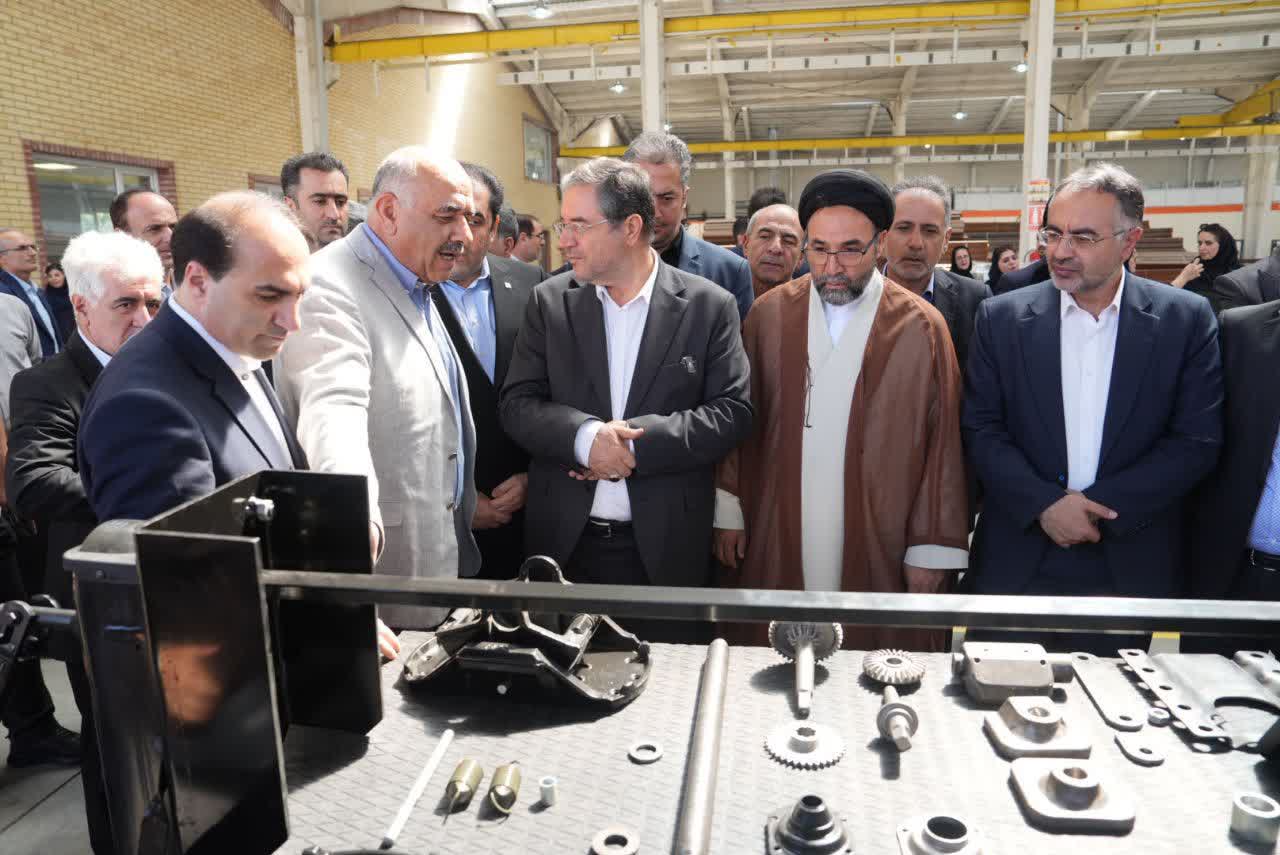 افتتاح واحد تولیدی ترمزسازان آذر اسپوتا در ارومیه + تصاویر