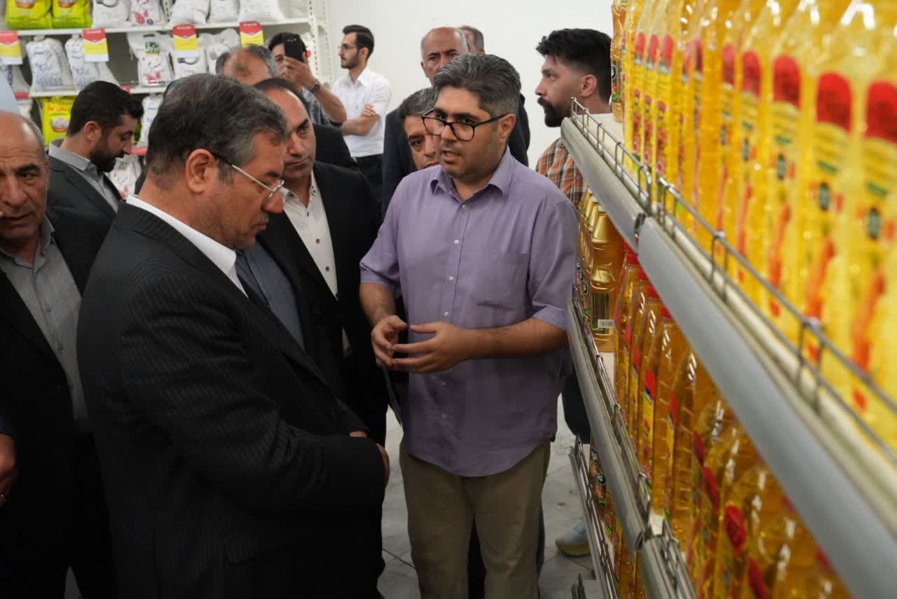 بازدید استاندار آذربایجانغربی از فروشگاههای سطح شهر ارومیه + تصاویر