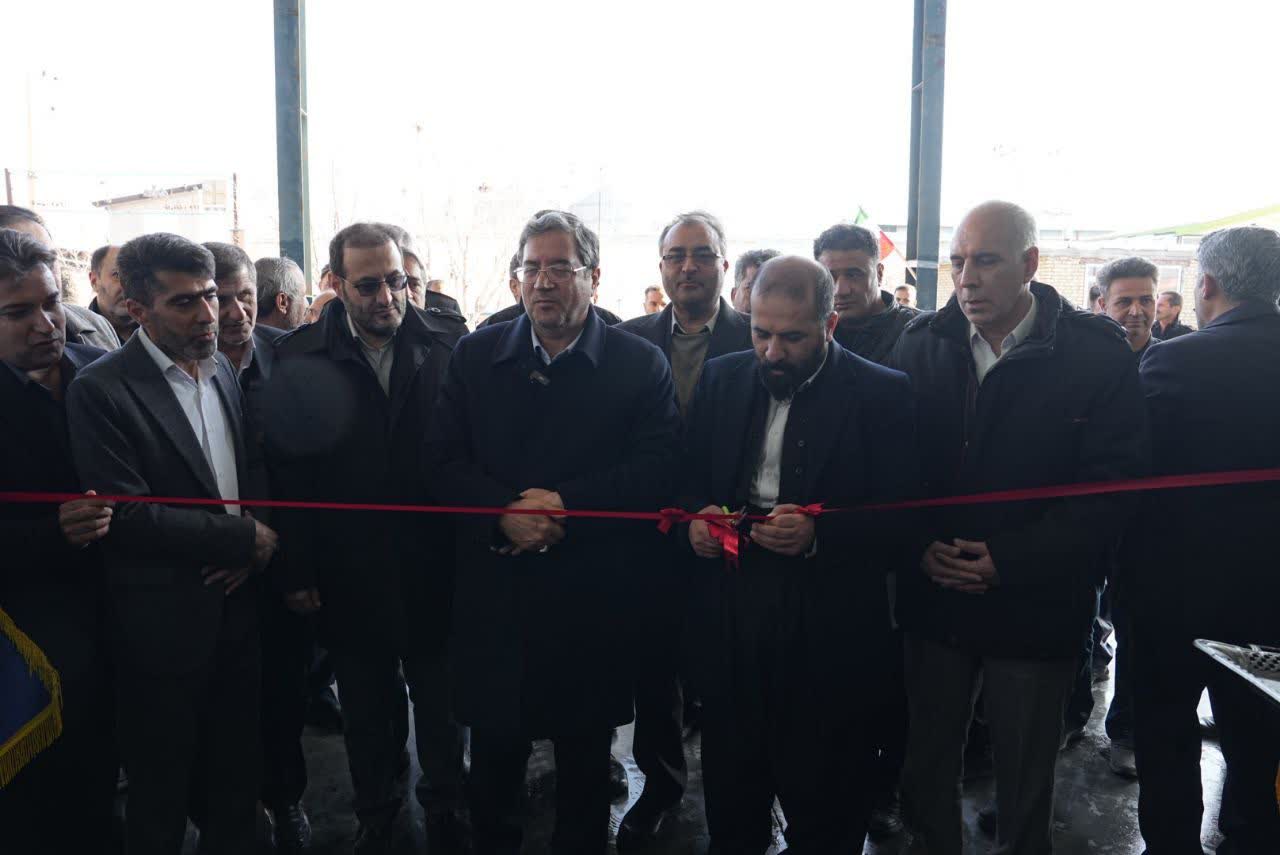 افتتاح سردخانه 2000 تنی و 2 واحد سورتینگ بسته‌بندی میوه در اشنویه + تصاویر