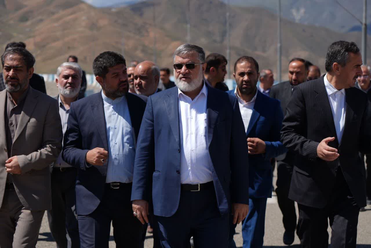 بازدید استاندار آذربایجانغربی از سد آغ چای + تصاویر