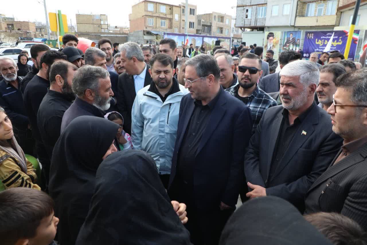 آلبوم تصویری / برگزاری آیین افتتاح پروژه بوستان محله‌ای شهیده رها حیدری در ارومیه