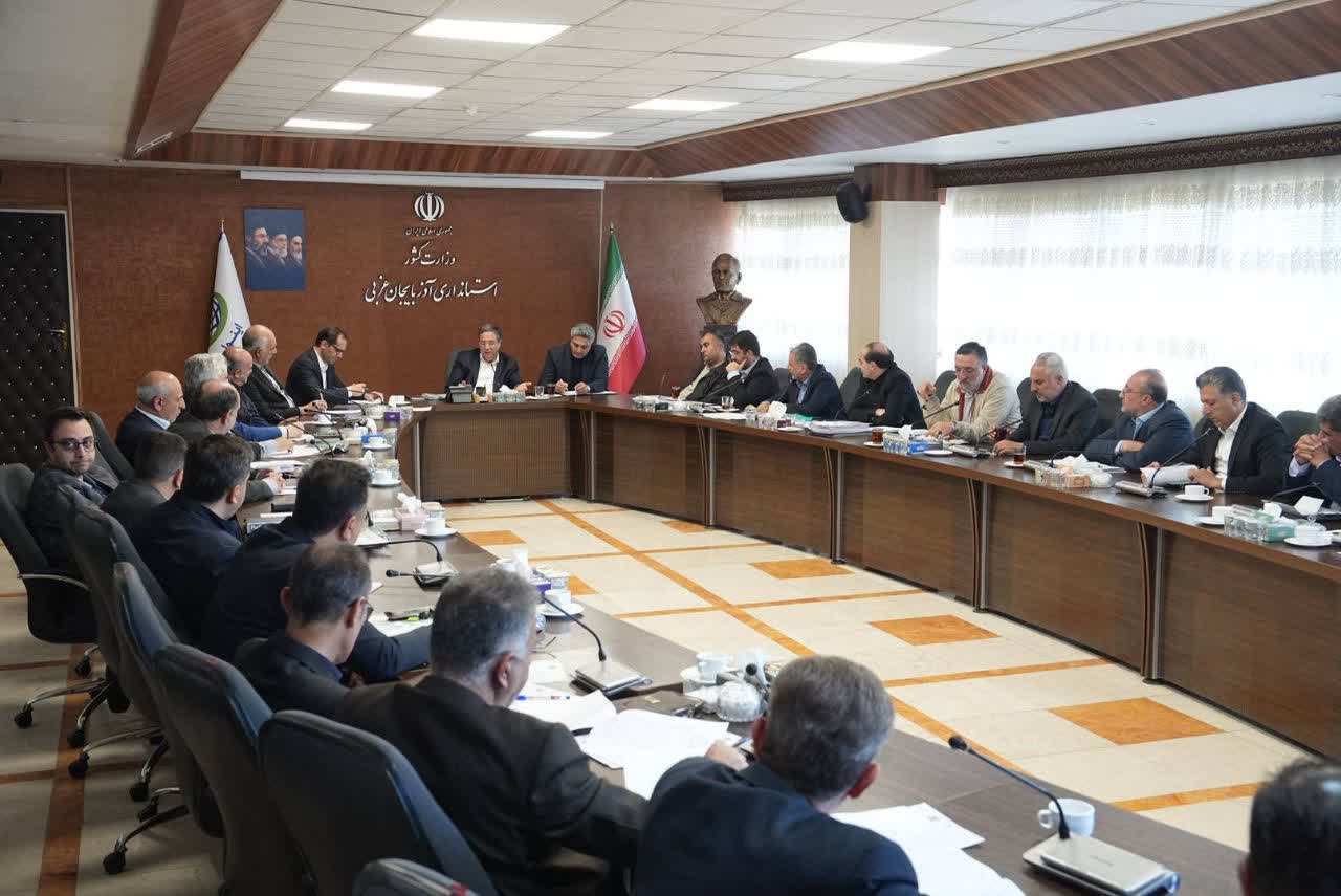 برگزاری جلسه شورای ساماندهی مبادلات مرزی آذربایجان‌غربی + تصاویر