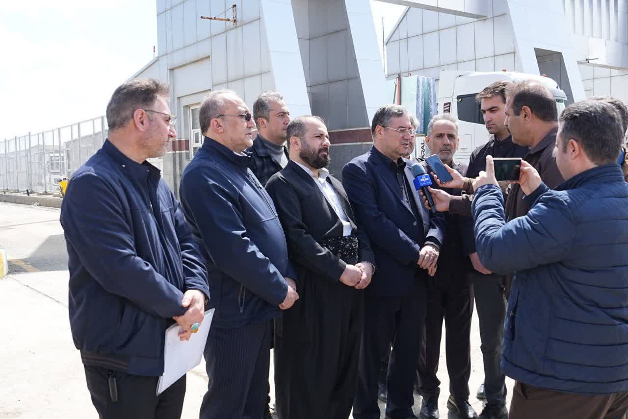 ارزیابی میدانی استاندار آذربایجان‌غربی از روند تردد و مبادلات مرزی در تمرچین + تصاویر