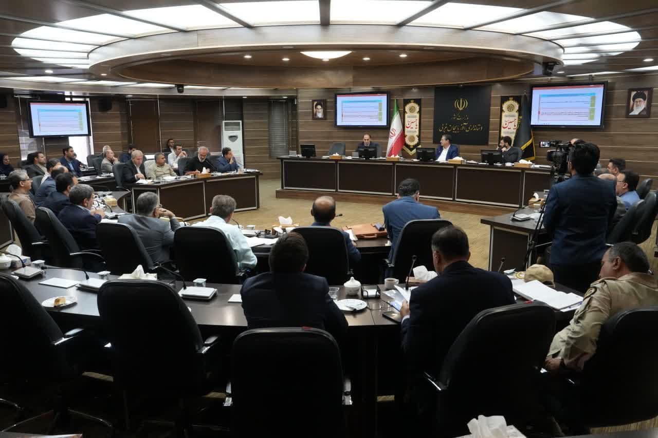 برگزاری جلسه شورای ساماندهی مبادلات مرزی آذربایجانغربی + تصاویر