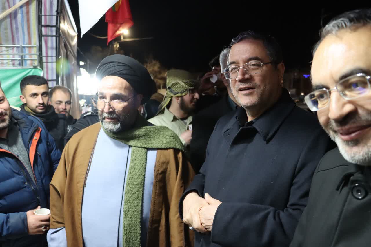 بازدید استاندار آذربایجان‌غربی از موکب‌های مستقر در ارومیه + تصاویر