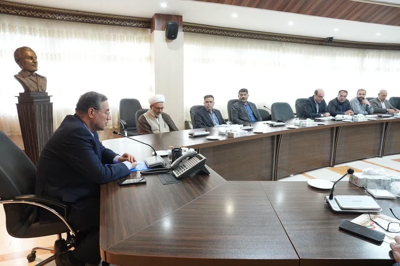 برگزاری جلسه ستاد بازسازی و پشتیبانی جنگ آذربایجانغربی + تصاویر