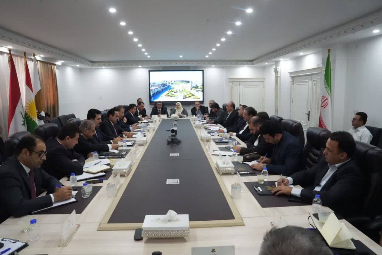 برگزاری نشست بررسی همکاریهای فیمابین آذربایجانغربی و اربیل اقلیم کردستان عراق + تصاویر