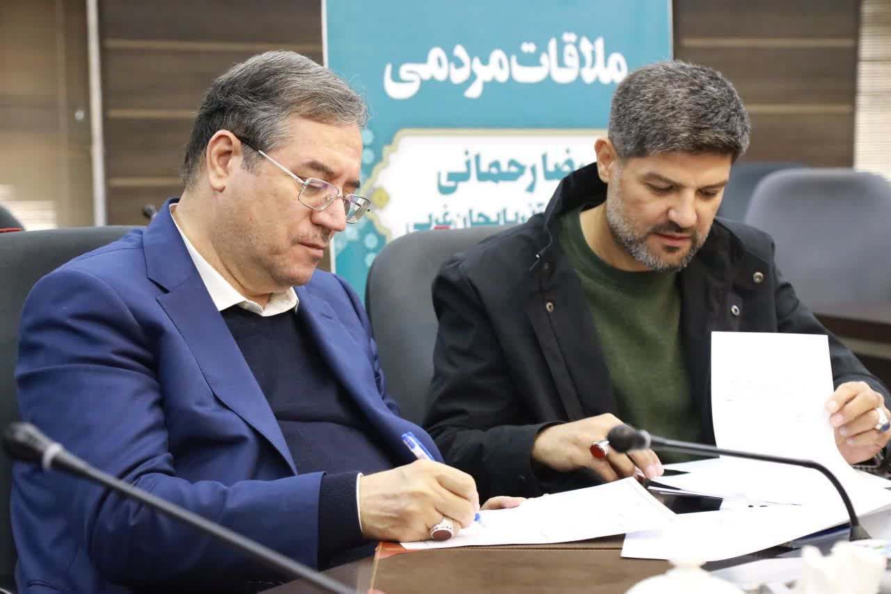 برگزاری ملاقات مردمی استاندار آذربایجانغربی + تصاویر