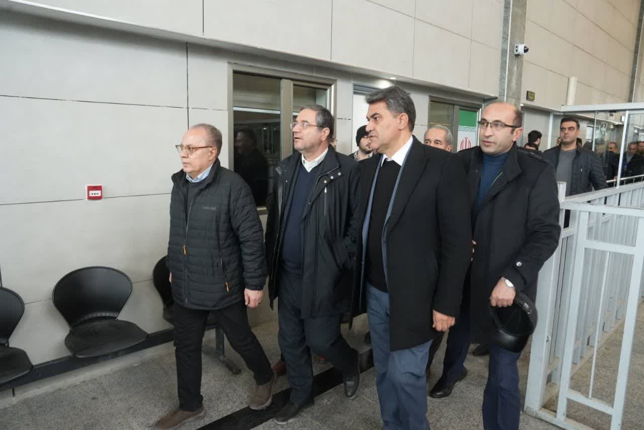 بازدید معاون امور مجلس رئیس جمهور و استاندار آذربایجانغربی از بخشهای مختلف پایانه مرزی رازی + تصاویر