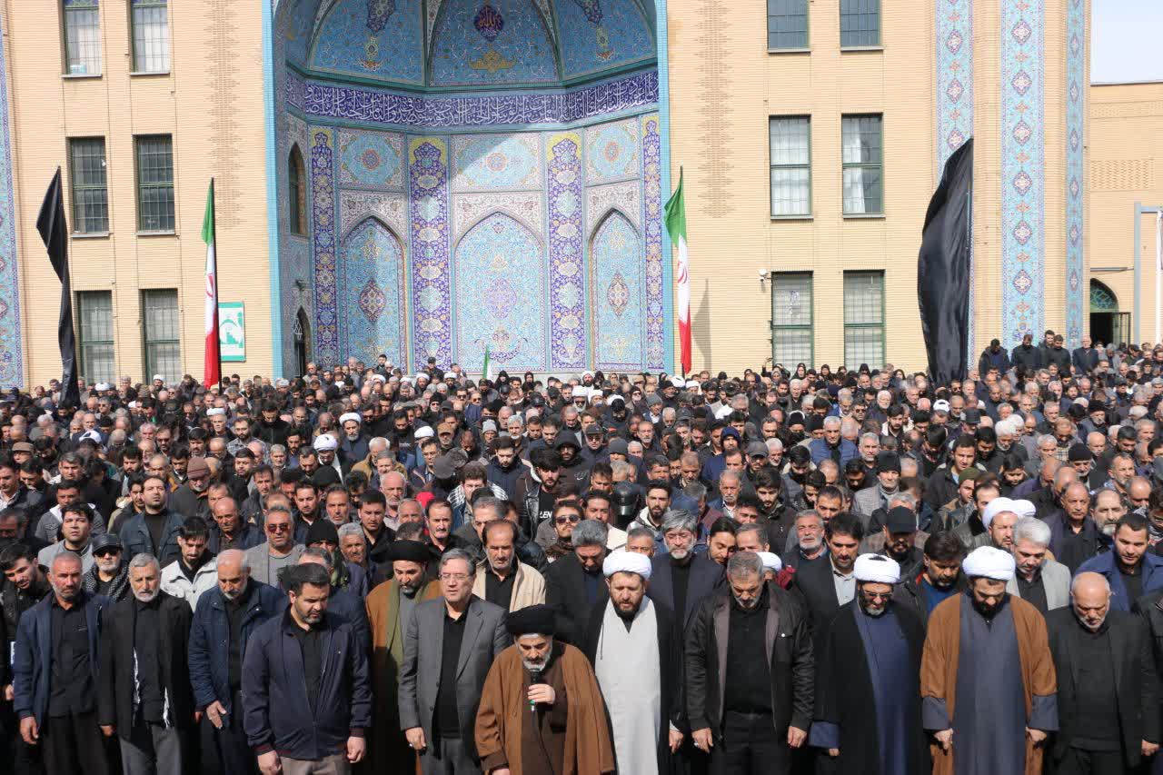 تشییع پیکر شهدای جنگ رمضان در ارومیه + تصاویر