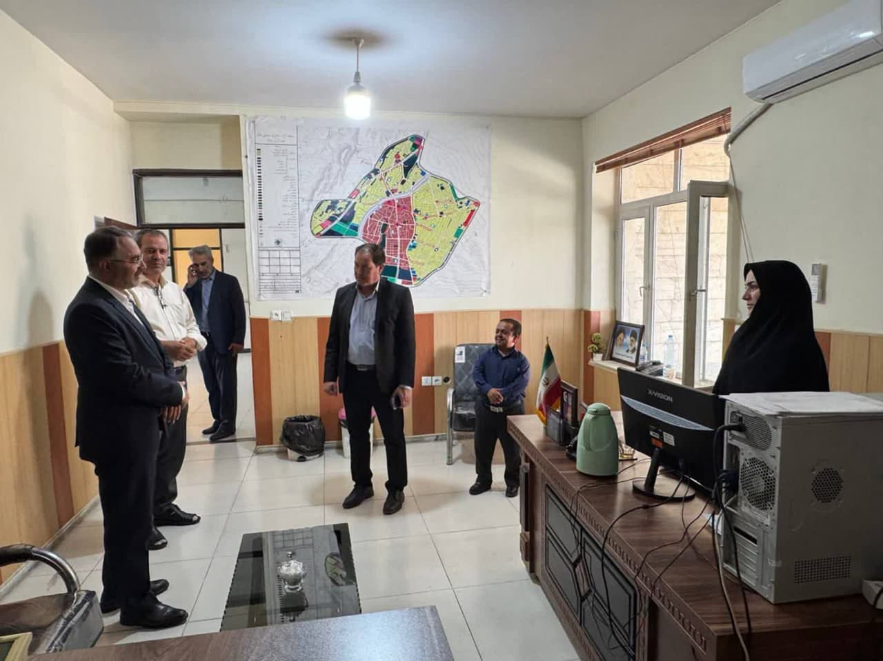 بازدید سرپرست معاونت سیاسی و اجتماعی استانداری آذربایجانغربی از فرمانداری و بخشداریهای شهرستان شوط