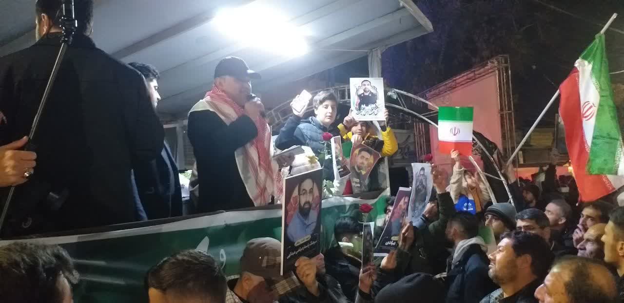 برگزاری آیین شهادت حضرت امام خامنه‌ای در ارومیه + تصاویر