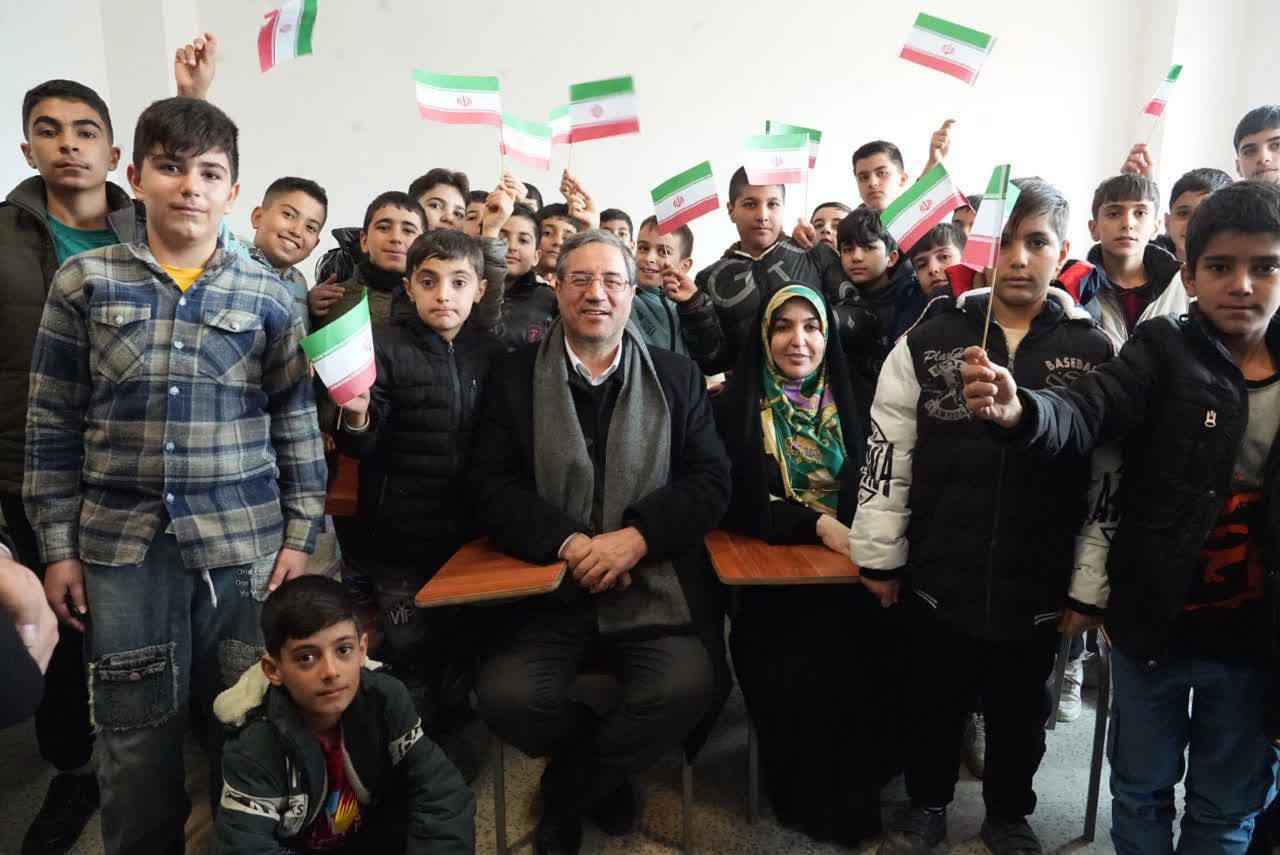 افتتاح مدرسه مشارکتی بامداد امید در ارومیه + تصاویر