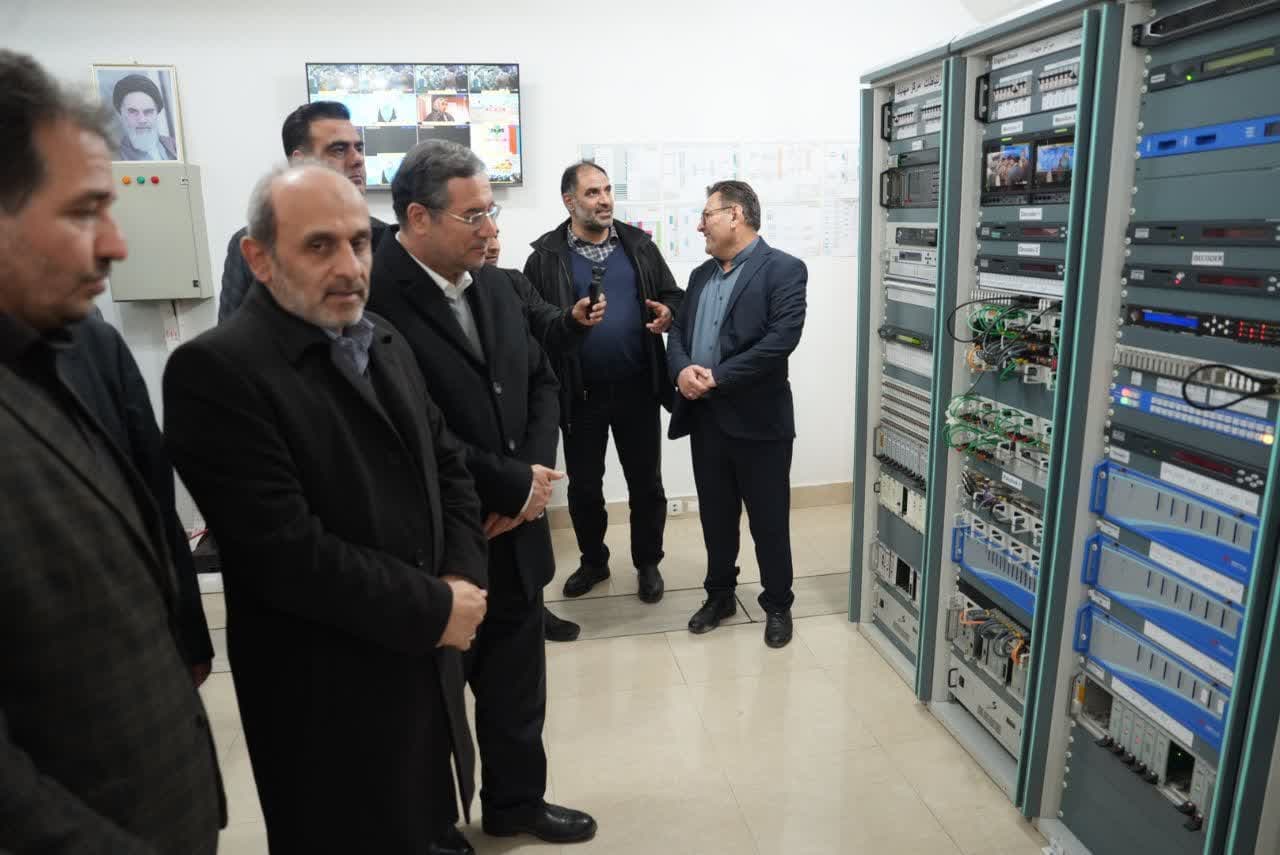 آلبوم تصویری / افتتاح طرح های توسعه ای صدا و سیمای مرکز مهاباد