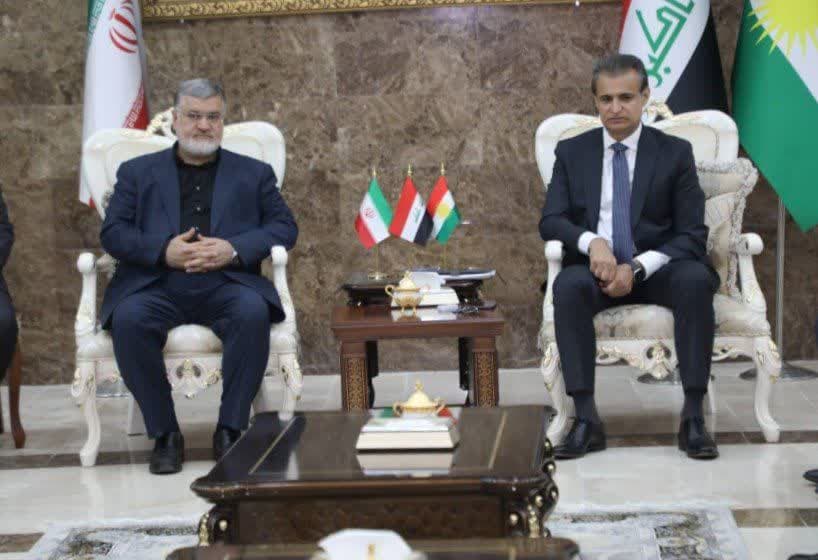 آلبوم تصویری / آغاز سفر استاندار آذربایجان غربی به اقلیم کردستان عراق