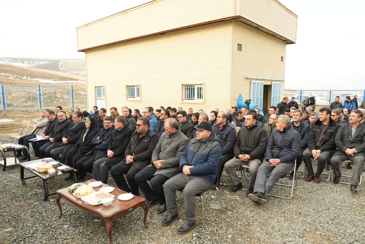 برگزاری آیین بهره‌برداری از خط انتقال، ایستگاه پمپاژ و مخزن توحید 2 ارومیه + تصاویر