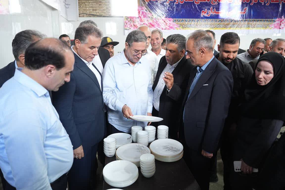 برگزاری آیین افتتاح کارگاه صنایعدستی، سفال و سرامیک در چالدران + تصاویر
