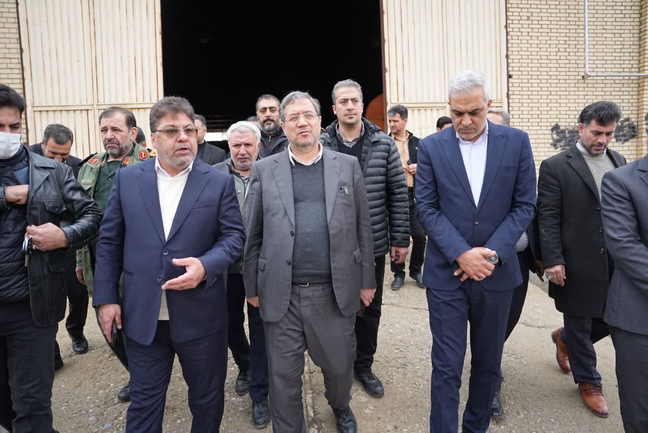 بازدید استاندار آذربایجان‌غربی از واحد تولیدی تکنو گاز شاهین‌دژ + تصاویر