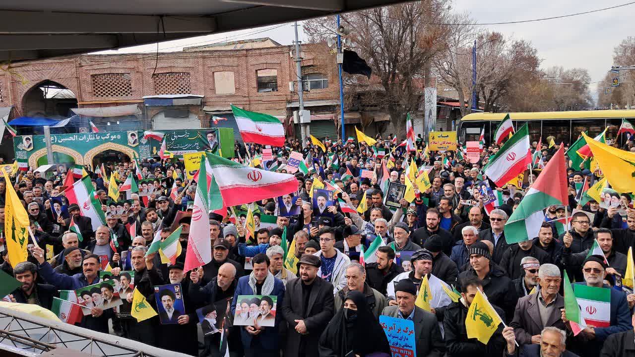 برگزاری راهپیمایی روز جهانی قدس در ارومیه + تصاویر