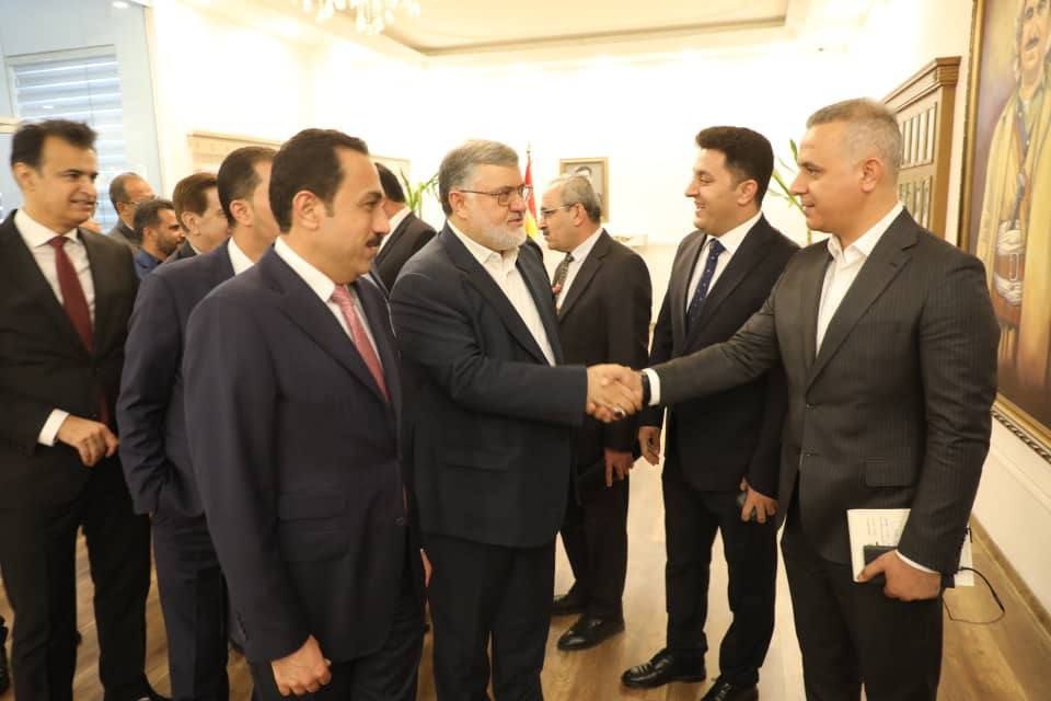 آلبوم تصویری / دیدار استاندار آذربایجانغربی با مقامات اقلیم کردستان عراق