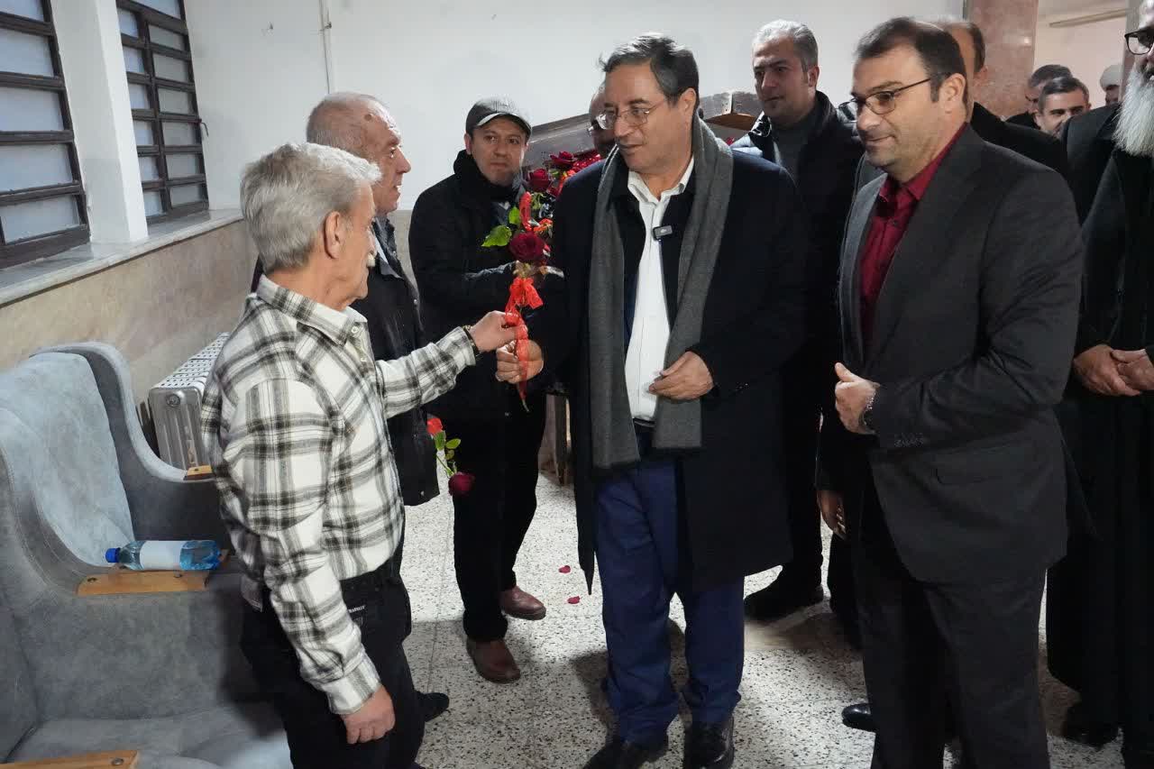 بازدید استاندار آذربایجان‌غربی از خانه سالمندان حضرت یوسف ارومیه + تصاویر