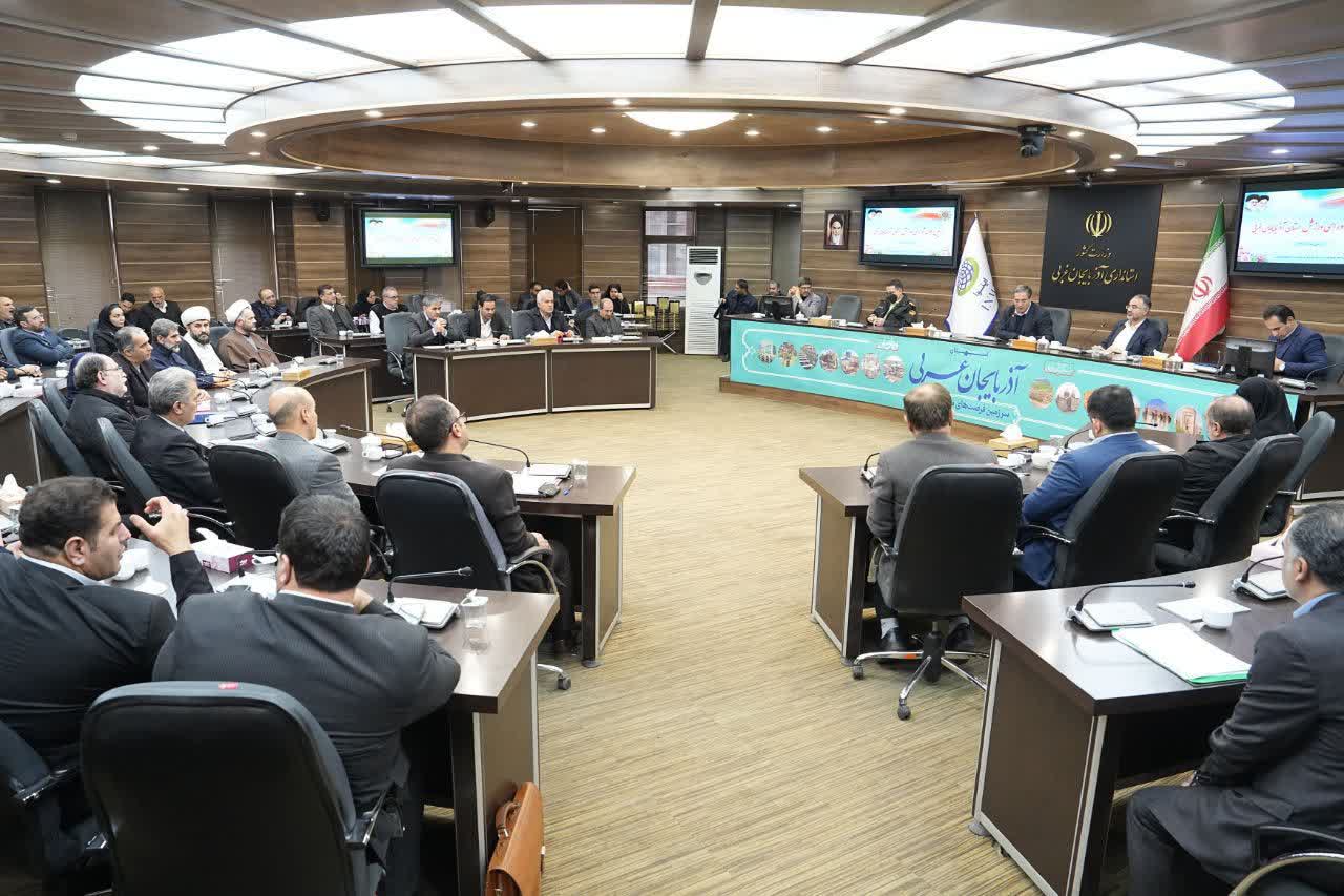 برگزاری جلسه شورای ورزش آذربایجان‌غربی + تصاویر