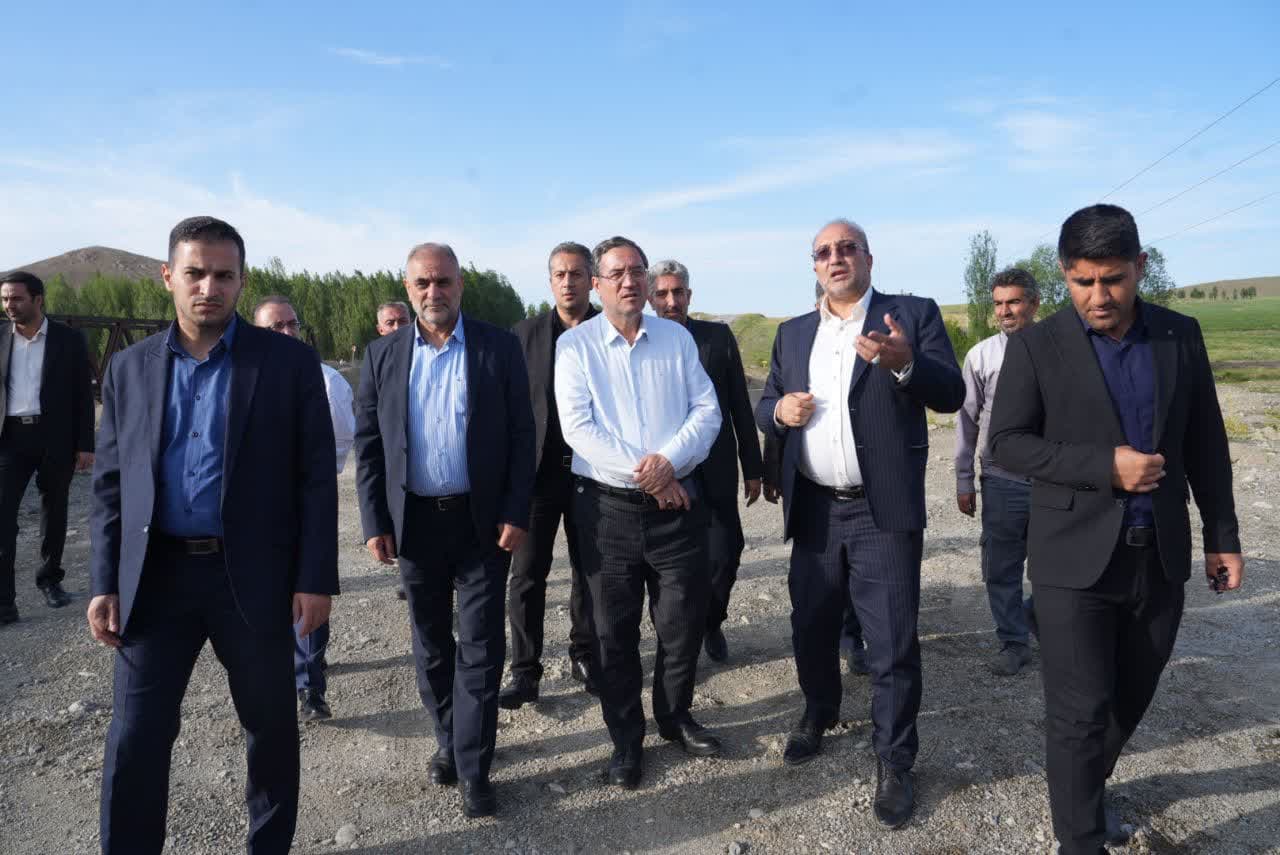 بازدید استاندار آذربایجانغربی از پروژه پل قریخ بلاغ چالدران + تصاویر