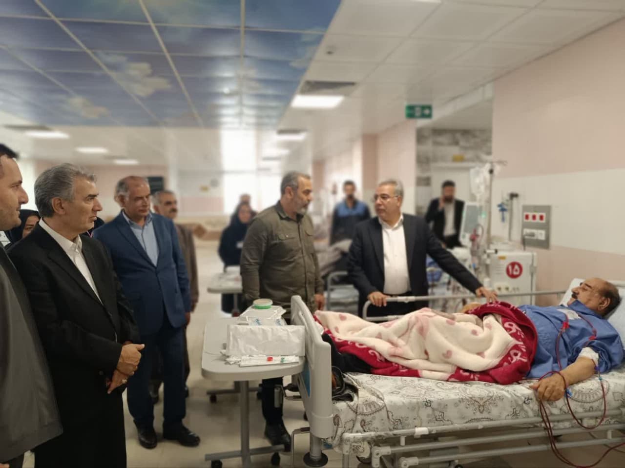 بازدید معاون سیاسی و اجتماعی استاندار آذربایجانغربی از مراکز درمانی سلماس