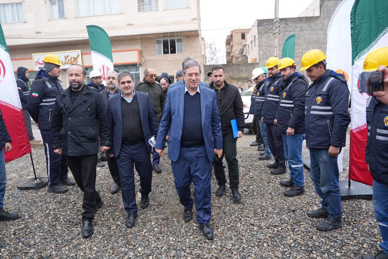 برگزاری آیین بهرهبرداری از پروژههای شرکت توزیع نیروی برق استان در ارومیه + تصاویر