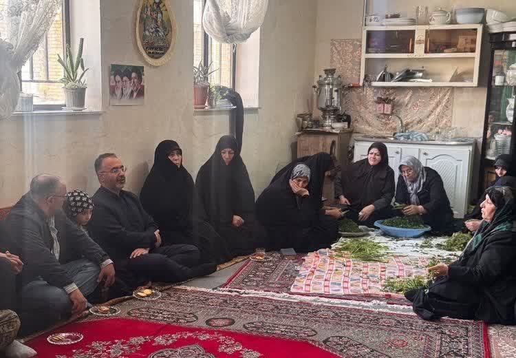 دیدار معاون استاندار آذربایجان‌غربی از موکب‌های جهادی بانوان