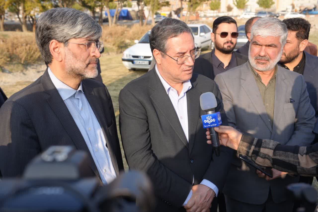 برگزاری آیین کلنگ زنی پروژه مجتمع قضایی ارومیه + تصاویر