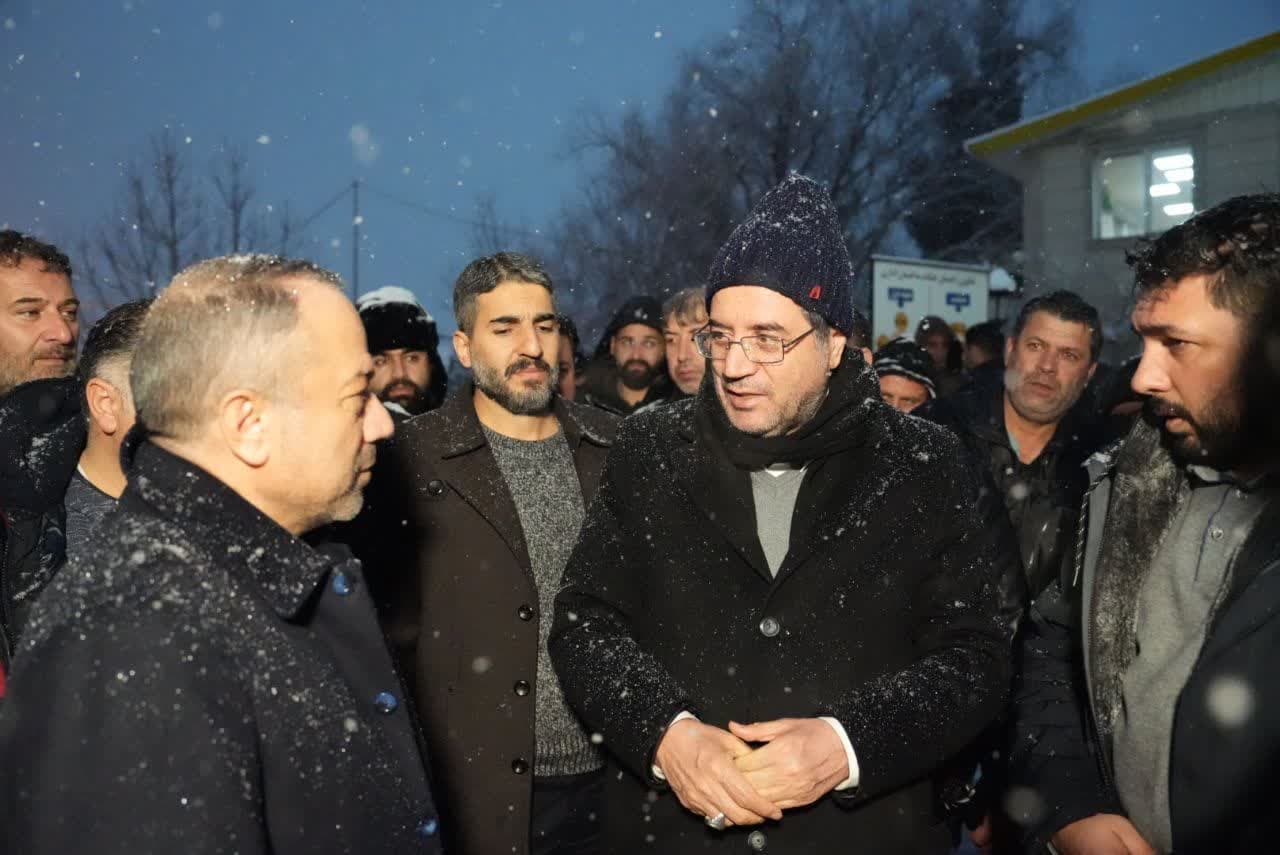 بازدید استاندار آذربایجانغربی از خدمترسانی در زمان بارش برف + تصاویر