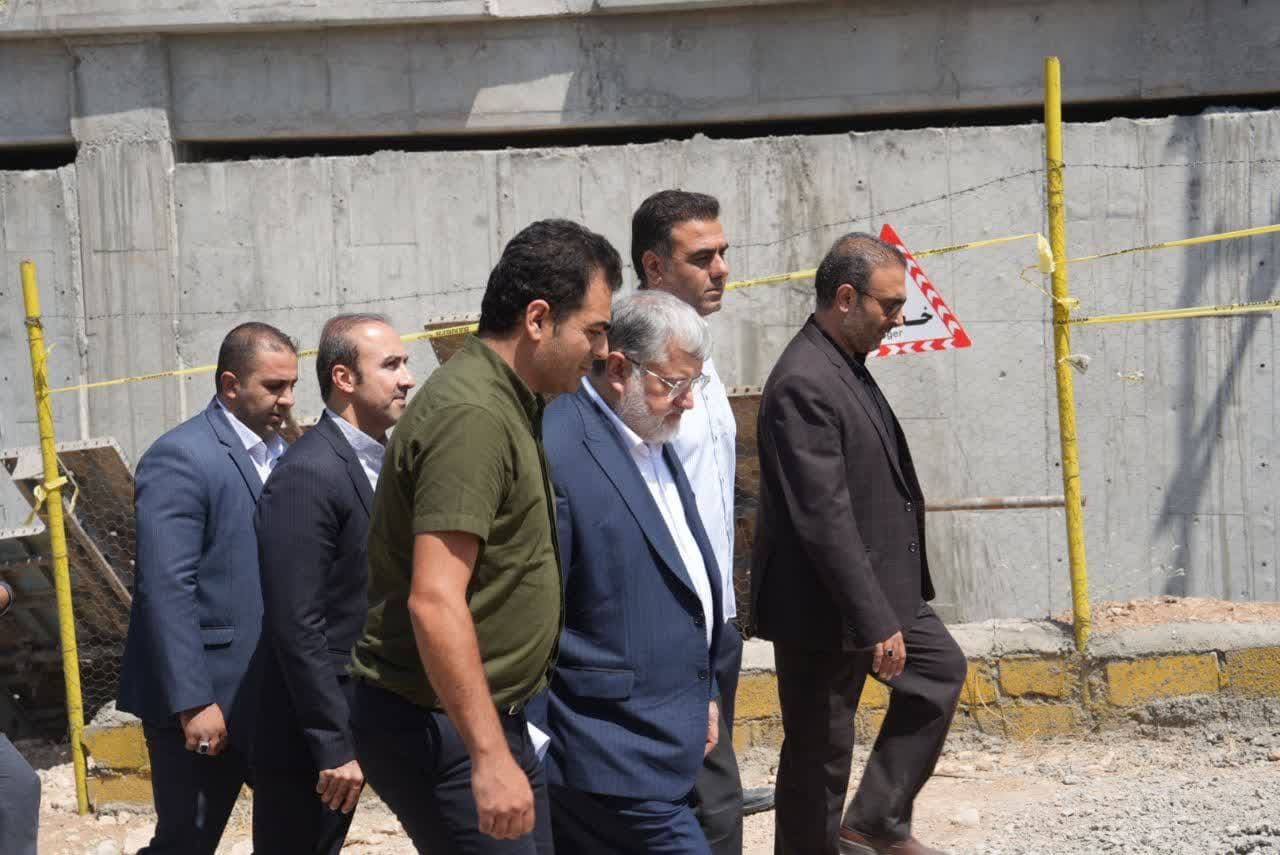 بازدید استاندار آذربایجانغربی از روند احداث بیمارستان 250 تختخوابی بوکان + تصاویر
