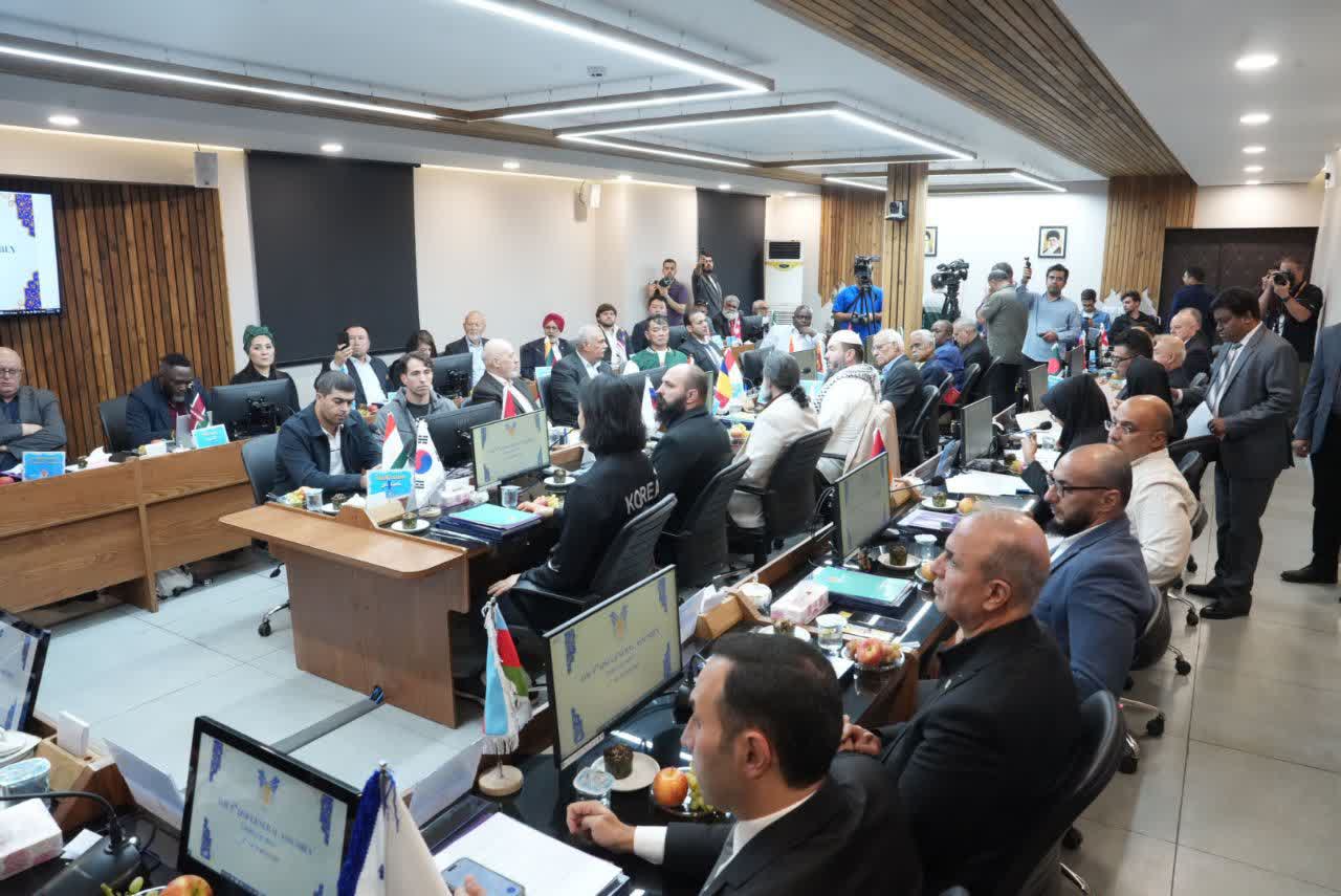 برگزاری مجمع عمومی فدراسیون بینالمللی ورزشهای زورخانهای و کشتی پهلوانی در ارومیه + تصاویر