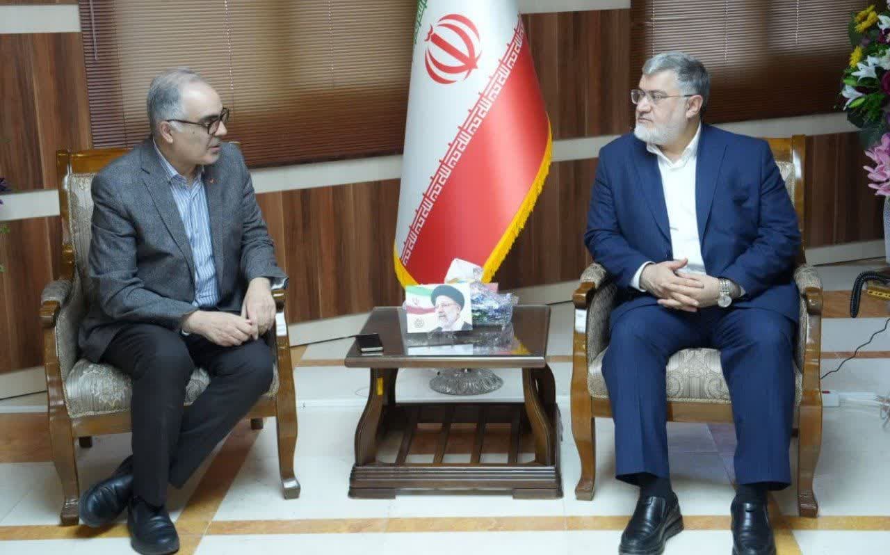 دیدار رییس سازمان زمینشناسی و اکتشافاتمعدنی کشور و معاون وزیر صمت با استاندار آذربایجانغربی + تصاویر