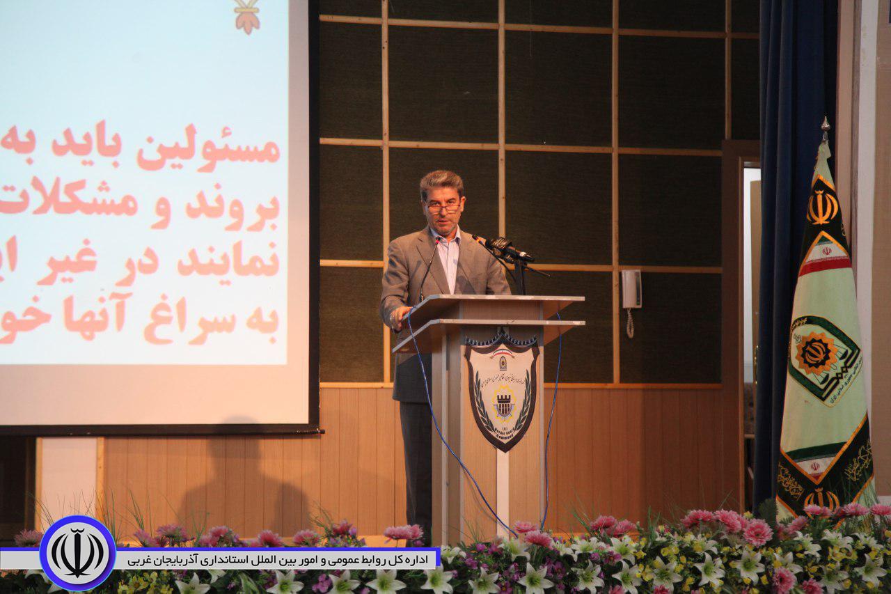 فرمانده مرزبانی آذربایجان غربی معارفه شد