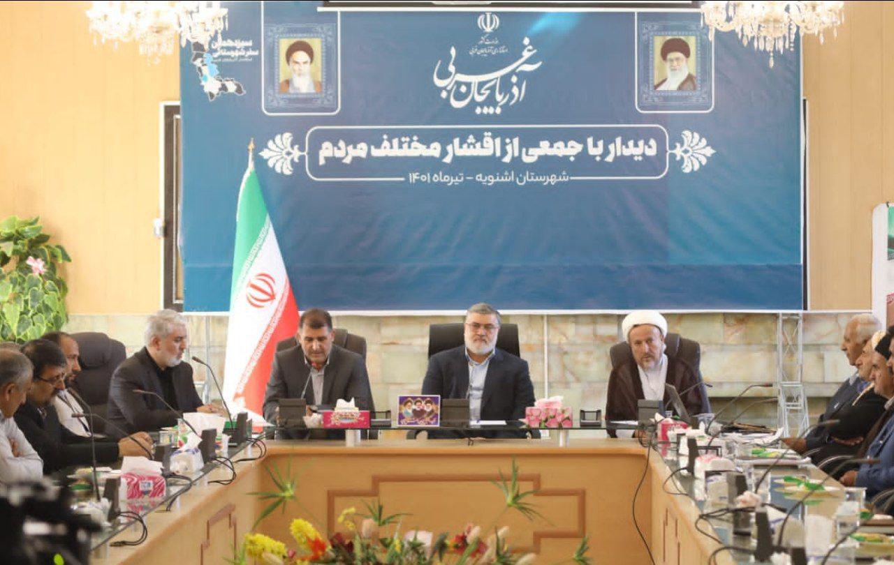 آلبوم تصویری / سیزدهمین سفر شهرستانی استاندار آذربایجان غربی؛ مقصد شهرستان اشنویه