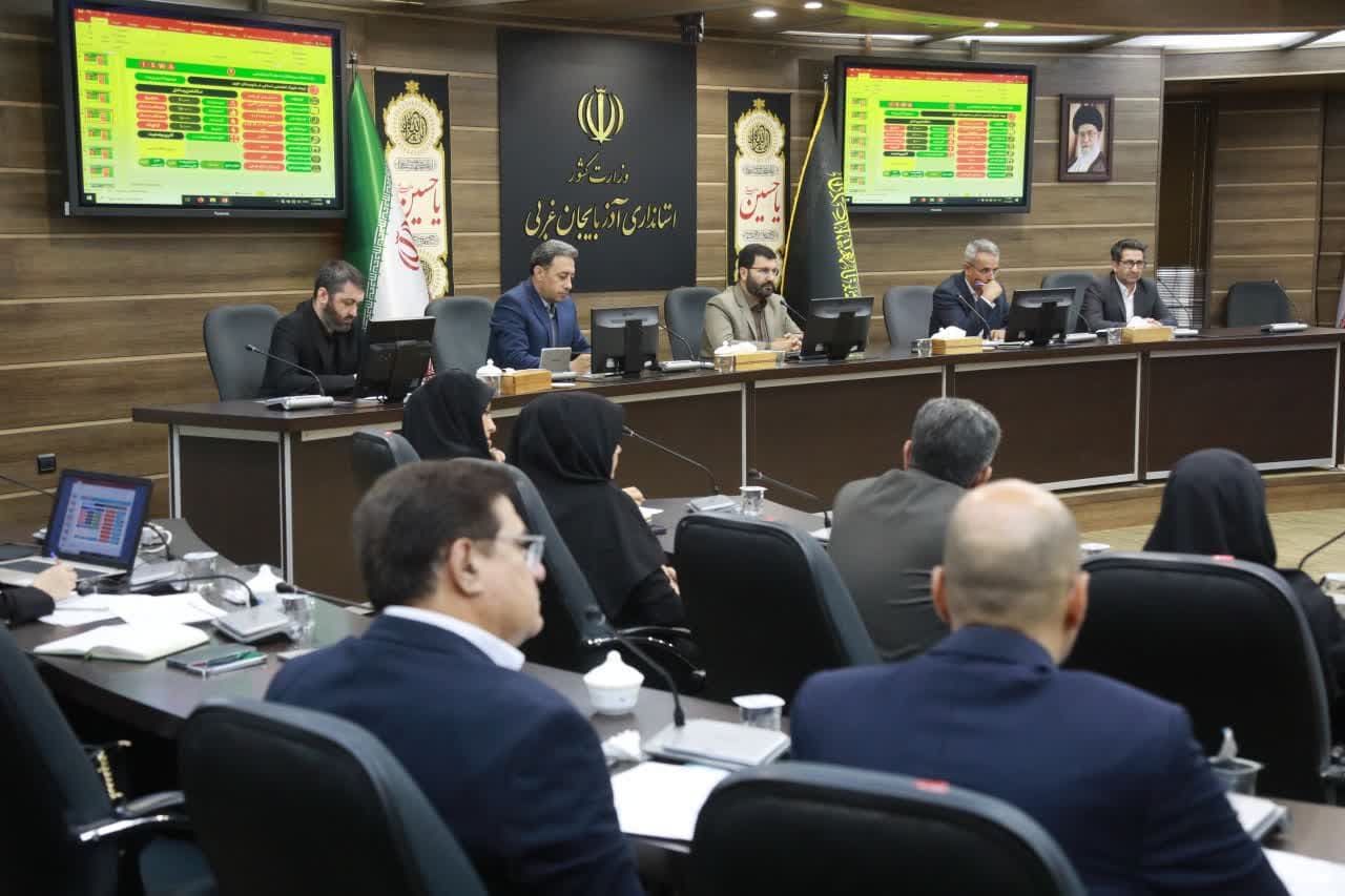 برگزاری جلسه هماهنگی مرکز خدمات سرمایهگذاری آذربایجانغربی + تصاویر