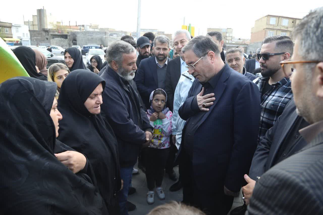 آلبوم تصویری / برگزاری آیین افتتاح پروژه بوستان محله‌ای شهیده رها حیدری در ارومیه