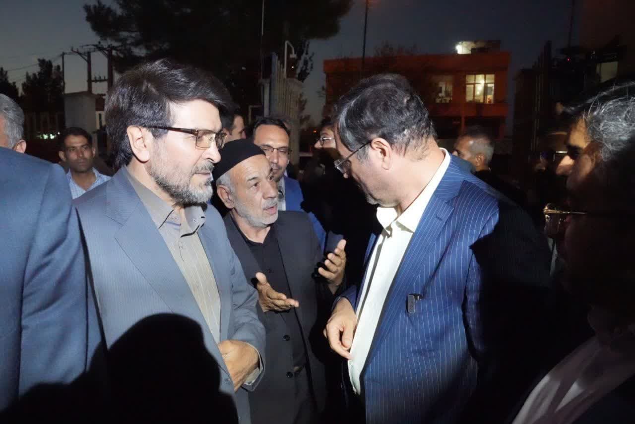 بازدید استاندار آذربایجان‌غربی از مجتمع اداری شهرستان چهاربرج + تصاویر