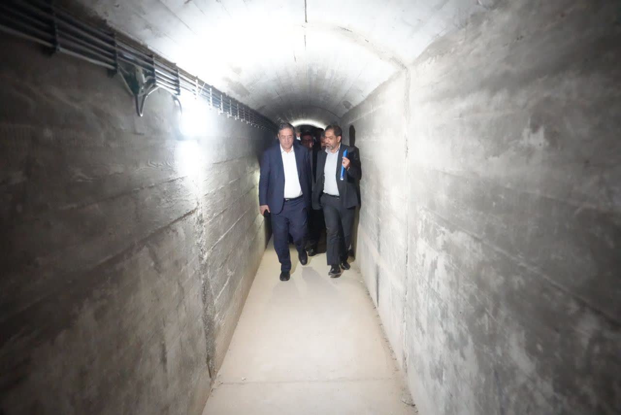 بازدید استاندار آذربایجانغربی از سد نوروزلو در میاندوآب + تصاویر