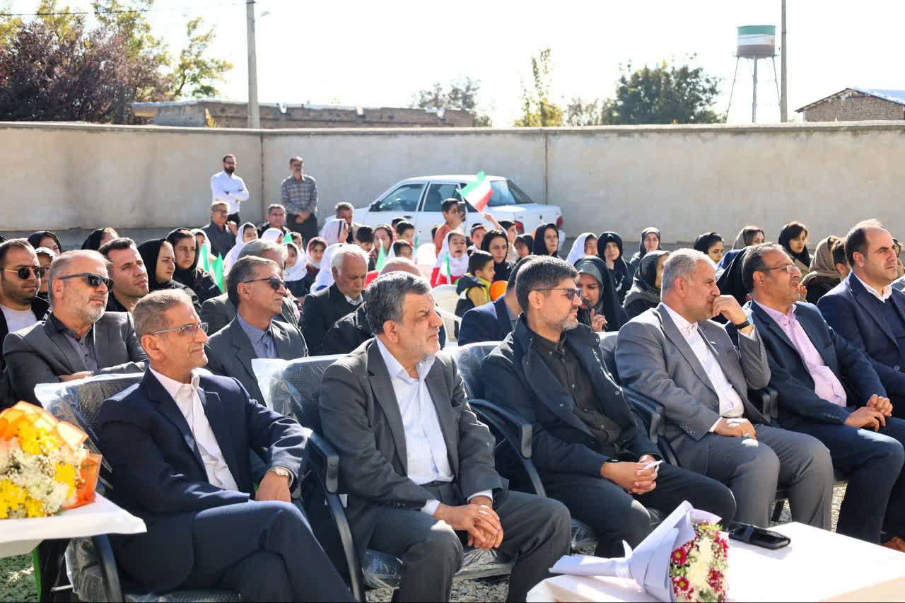 بهرهبرداری از دبستان 3 کلاسه خیرساز در روستای تَبَت ارومیه + تصاویر