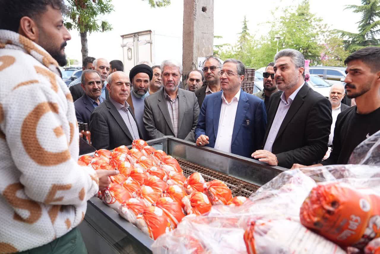 آلبوم تصویری / بازدید استاندار آذربایجانغربی از بازار و فروشگاههای ارومیه
