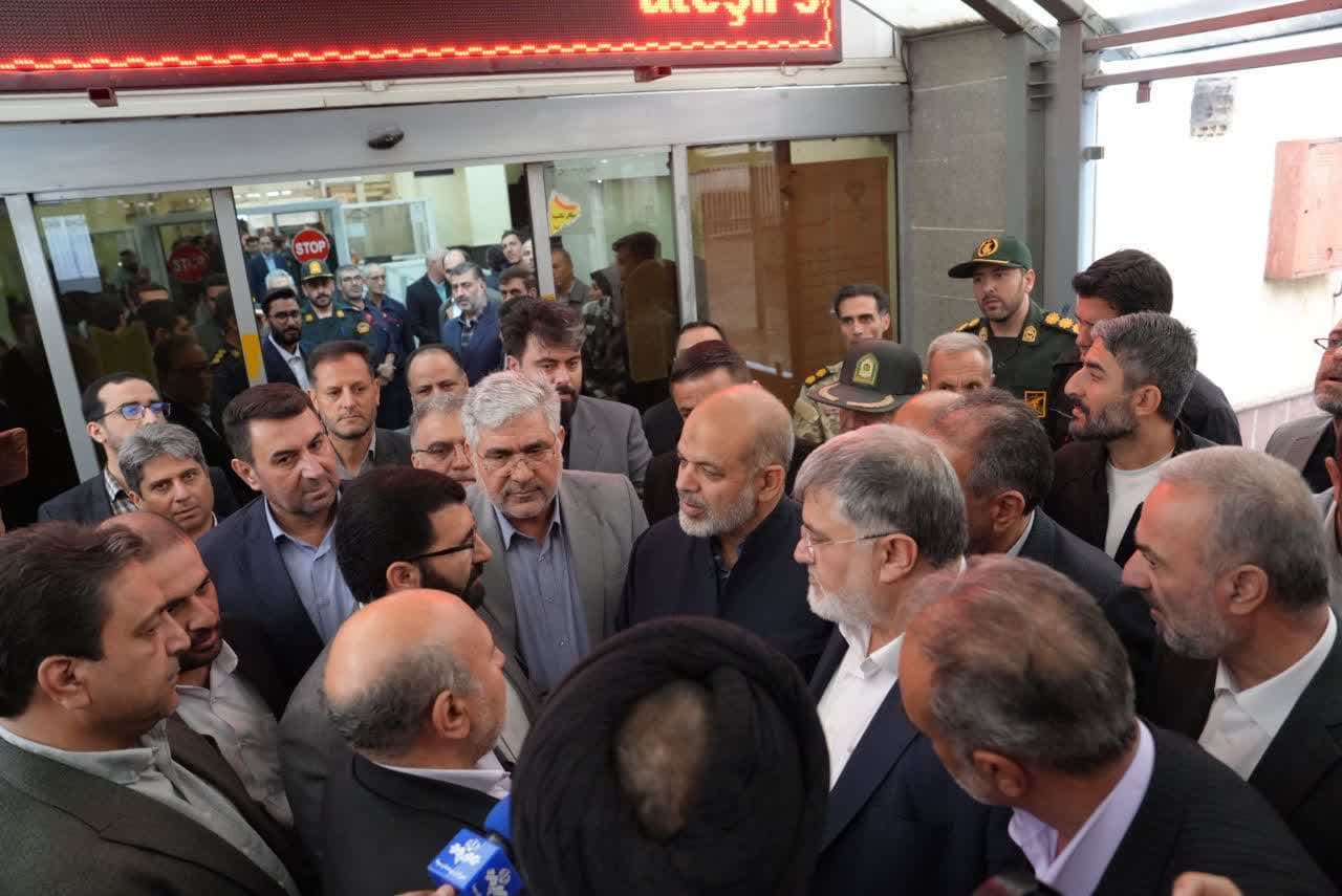 آلبوم تصویری / بازدید وزیر کشور از پایانه مرزی بازرگان