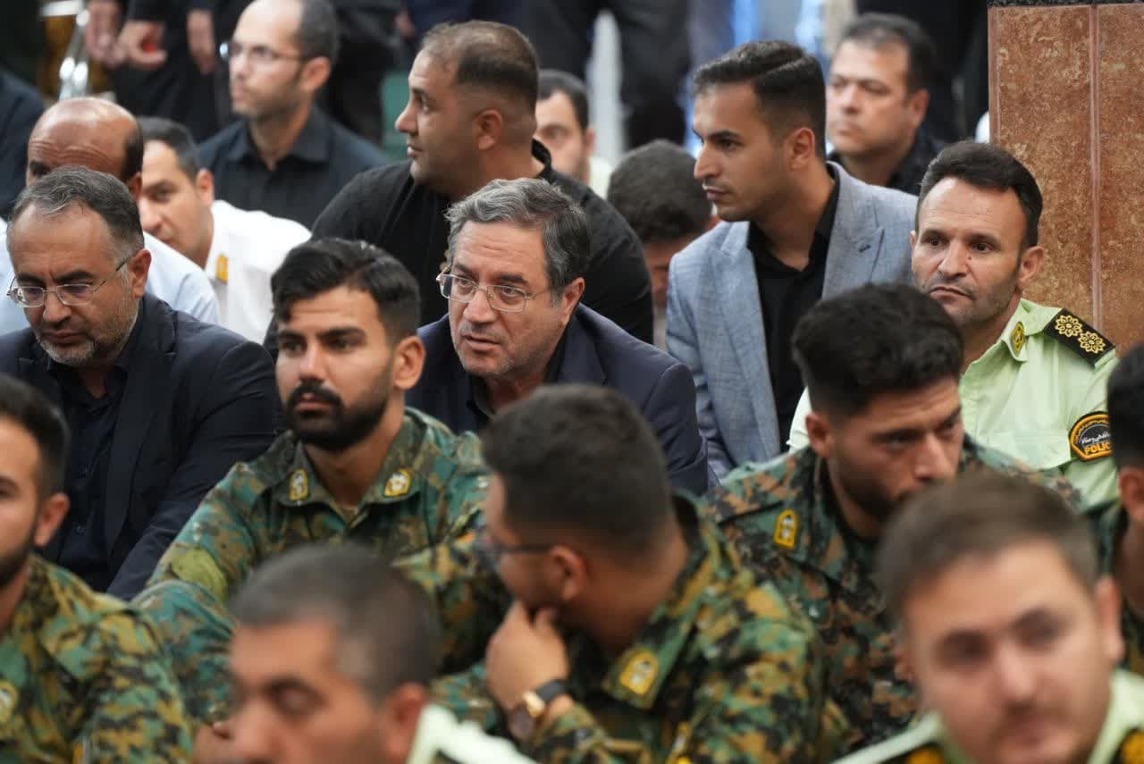 حضور استاندار آذربایجانغربی در مراسم بزرگداشت شهید علیرضا لطفی در ارومیه + تصاویر