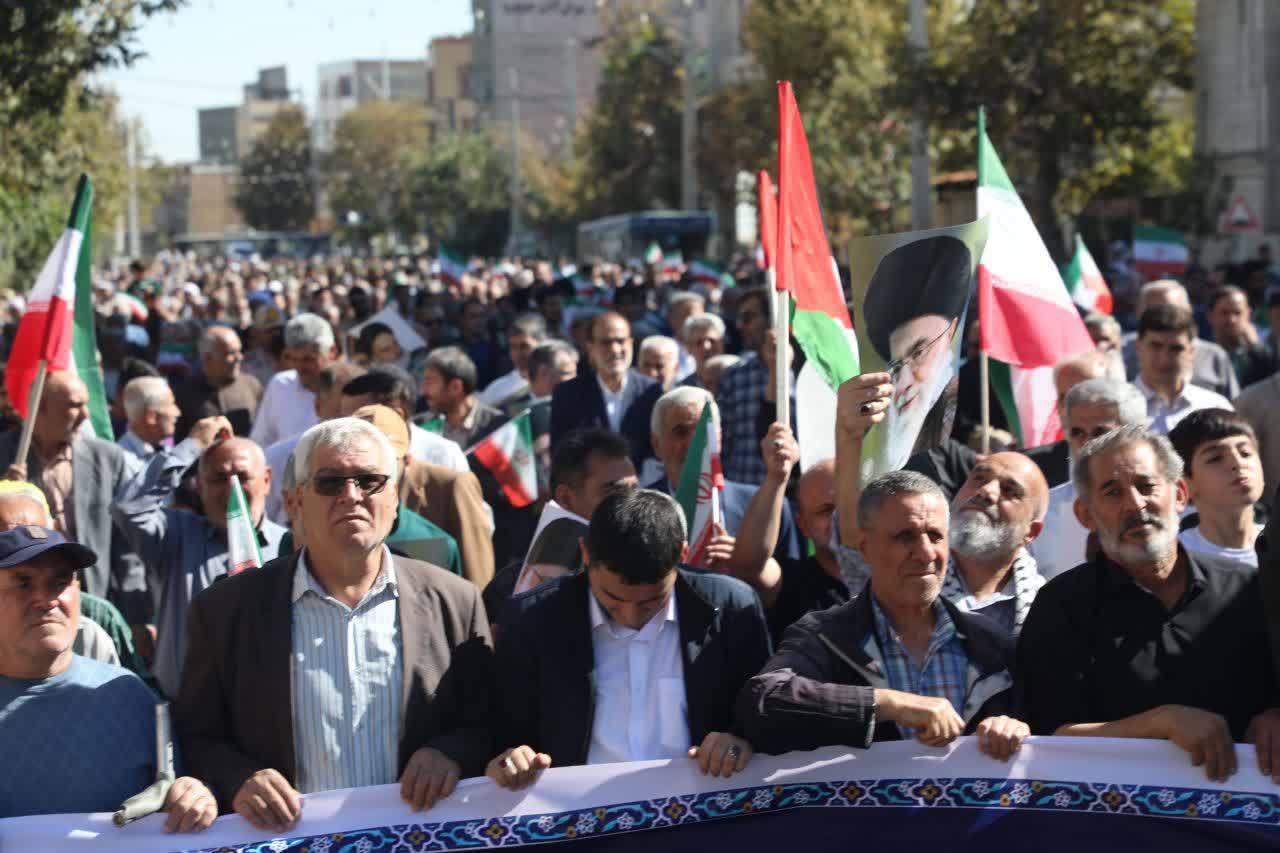 برگزاری راهپیمایی بشارت نصر در ارومیه + تصاویر