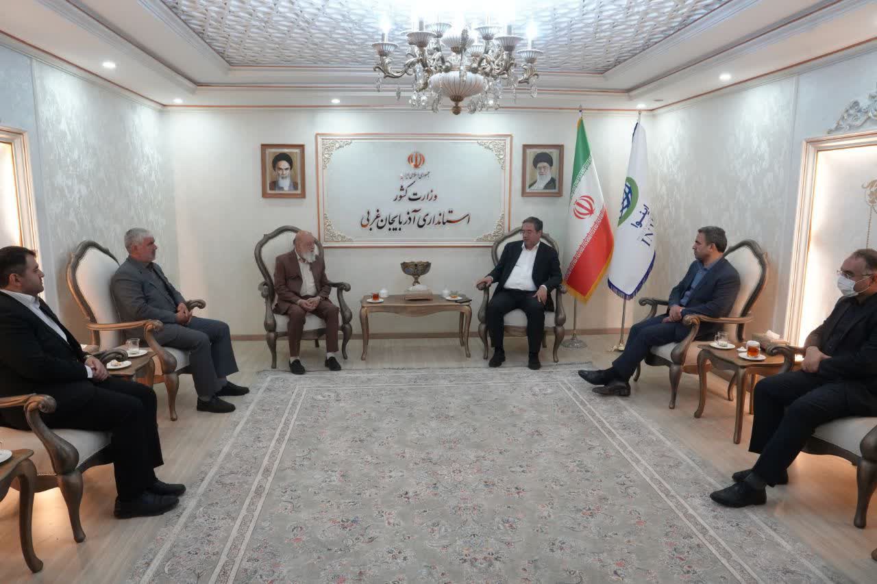 دیدار رئیس شورای شهر تهران با استاندار آذربایجانغربی + تصاویر