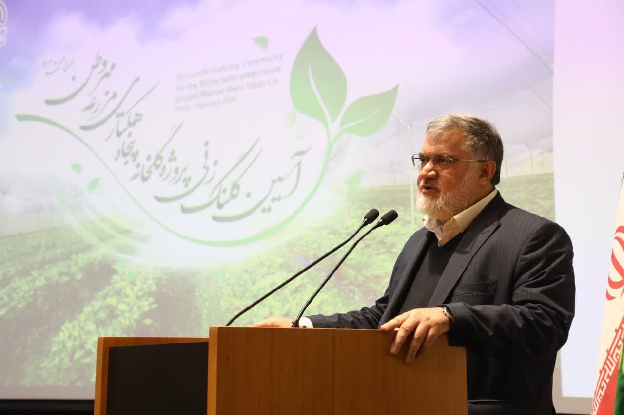 آلبوم تصویری / آغاز روند احداث پروزه گلخانه پنجاه هکتاری در شهرستان خوی