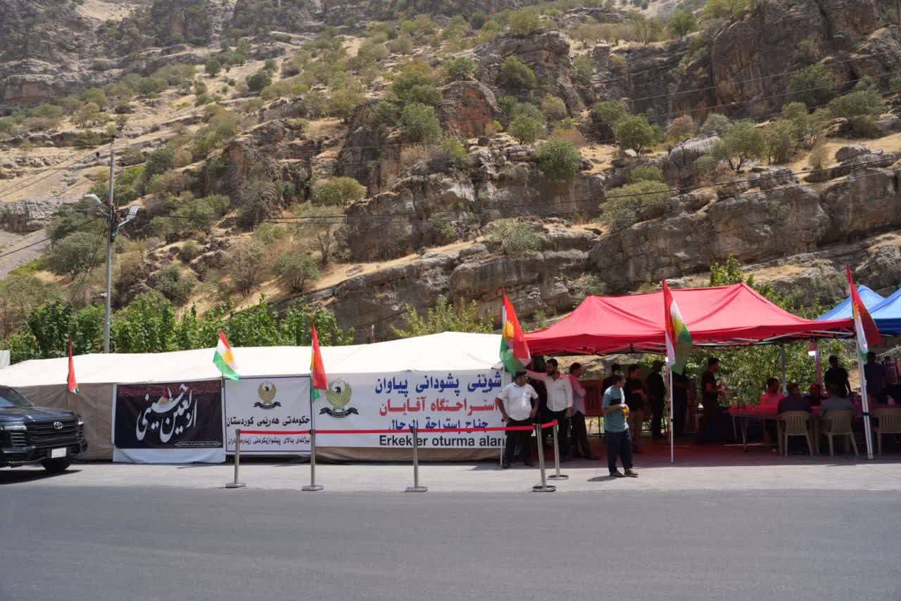 بازدید استاندار آذربایجانغربی از کانیماران عراق + تصاویر